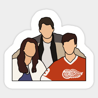 Ferris and friends Sticker